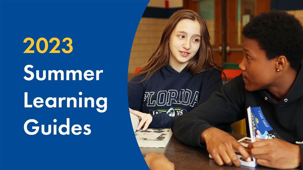  2023 Summer Learning Guides